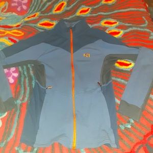 Kari Traa Wool Zip Jacket Size Med fits like Sm.